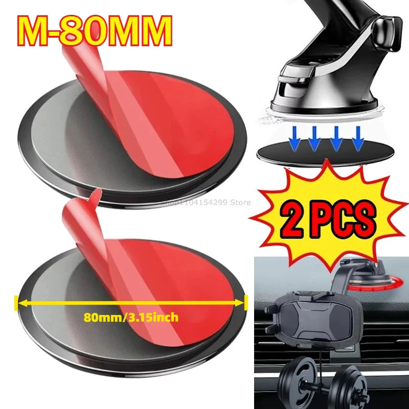Adhesive Dashboard Mounting Disks for Car Suction Cup Holders - 19