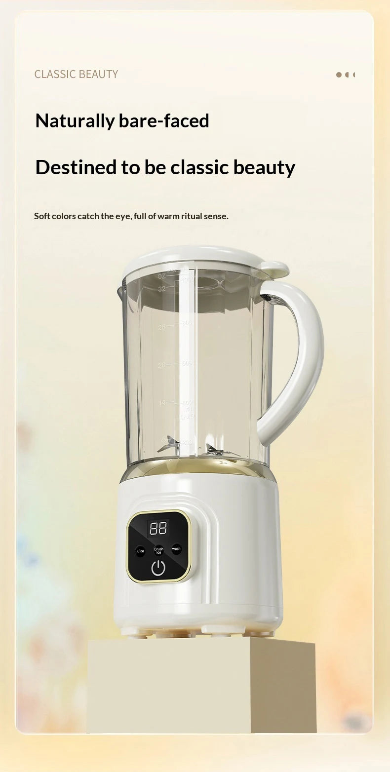 Portable Wireless Electric Fruit and Ice Blender