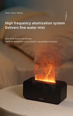 Flame Effect Aroma Diffuser and Essential Oil Humidifier