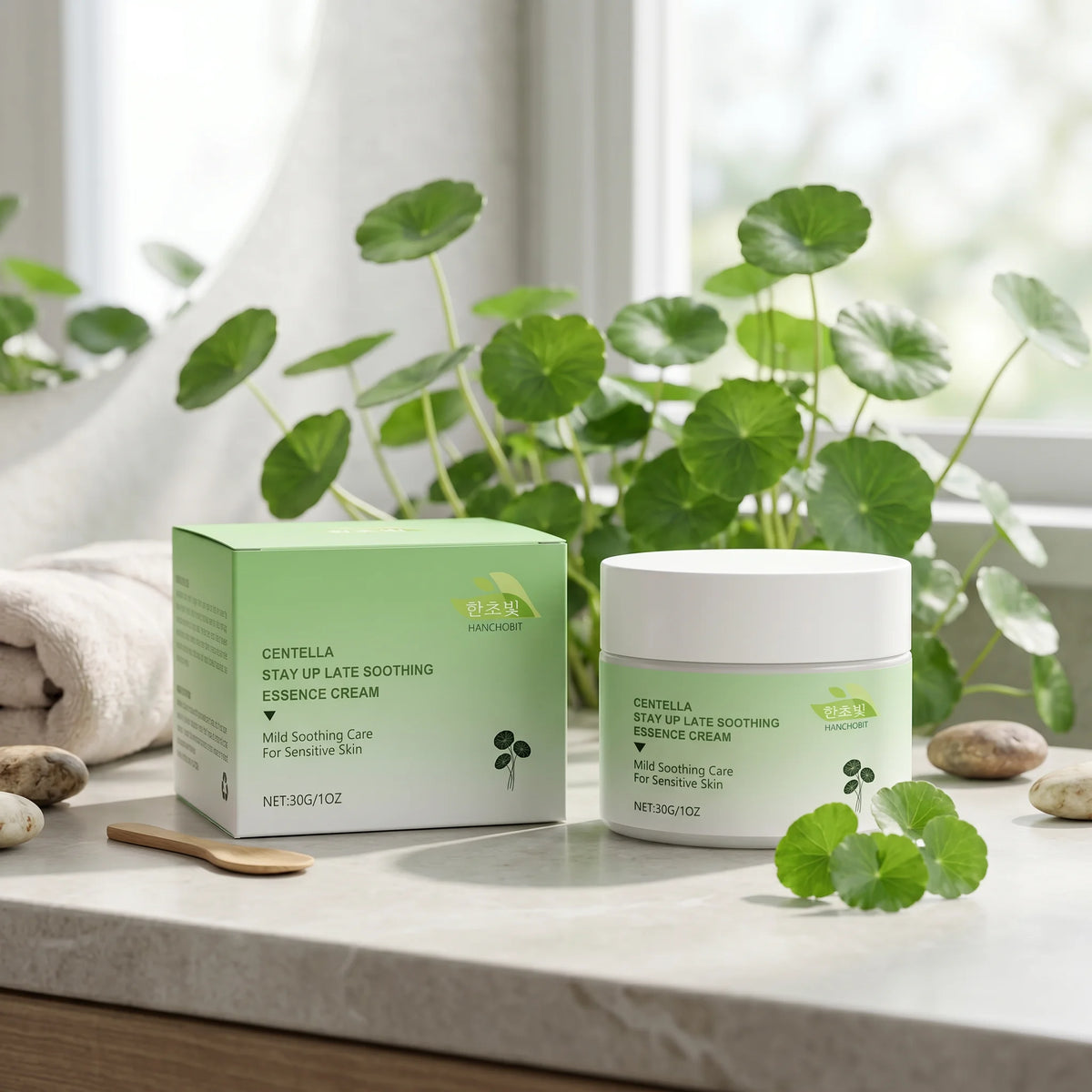 Centella Asiatica Calming Facial Moisturizer for Sensitive Skin