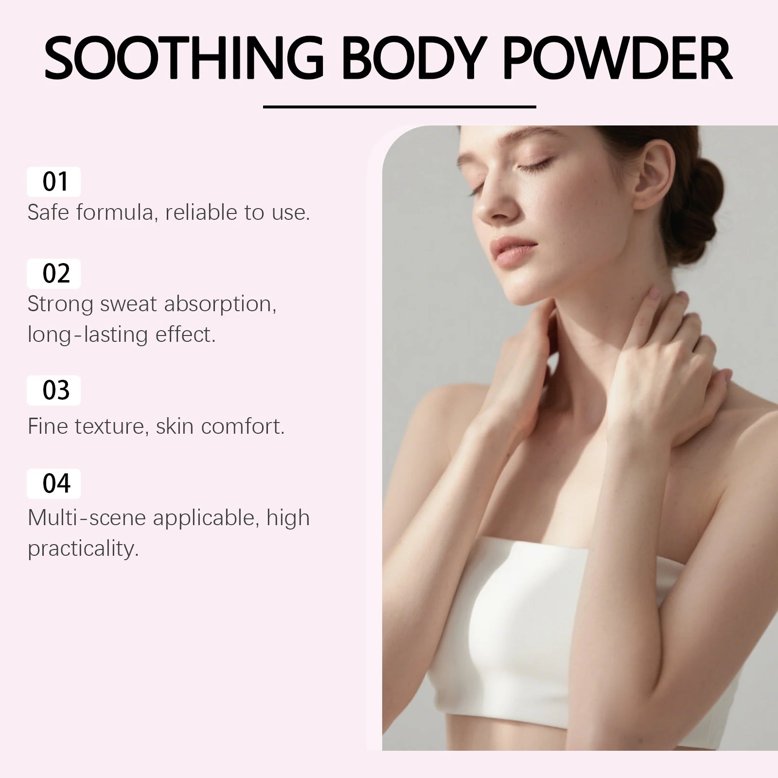Refreshing Sweat-Absorbing Body Comfort Powder - 5