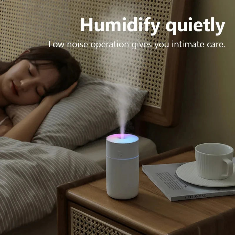 Portable Wireless Mini Air Humidifier and Aroma Diffuser