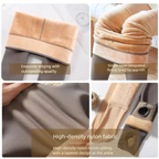 Thermal Fleece Lined Skin Effect Tights for Women