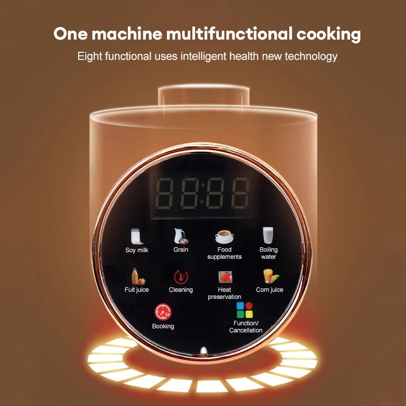 1500ml Automatic Soy Milk and Breakfast Maker - 2