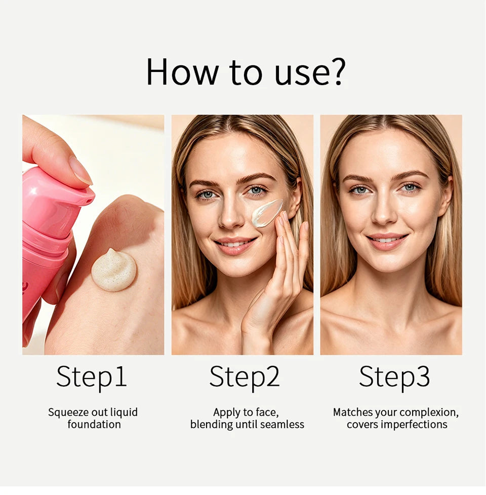 Color Changing Foundation for Flawless Skin Coverage
