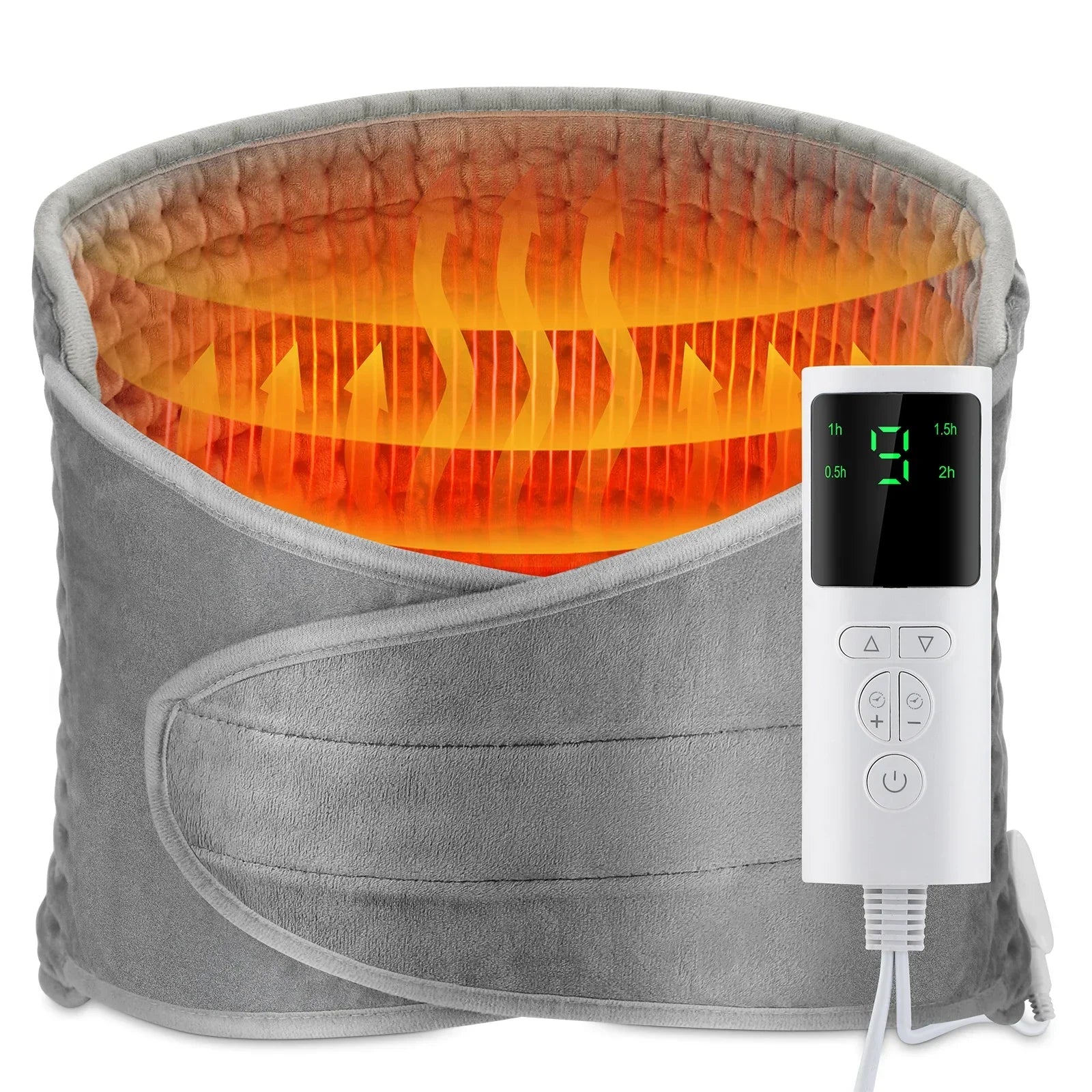 Electric Heating Pad Wrap for Back, Abdomen and Body Relief - 2
