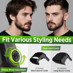 Cordless Vacuum Beard Trimmer for Men