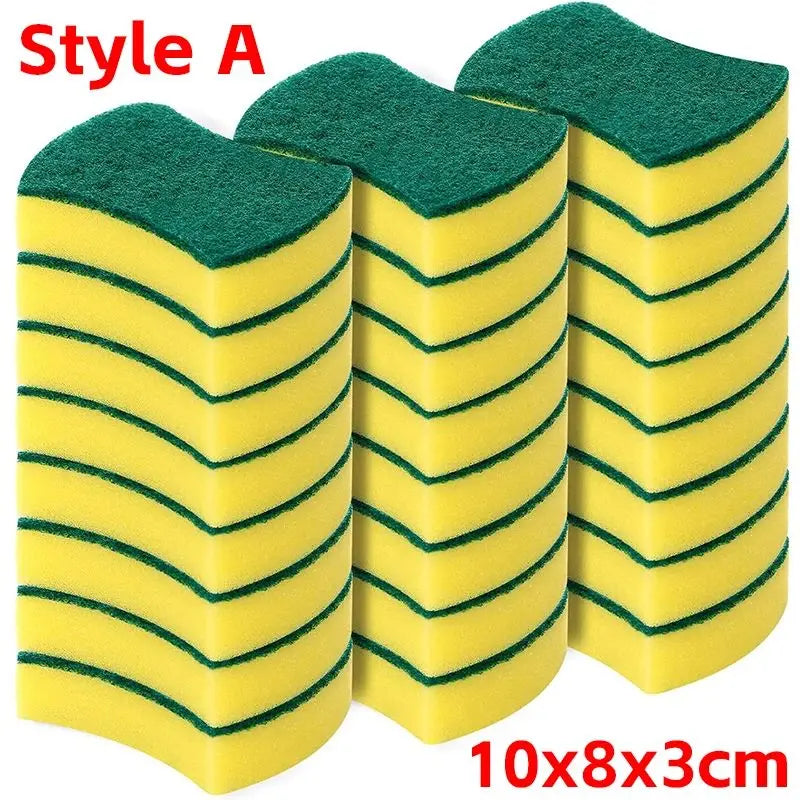Heavy-Duty Double-Sided Kitchen Cleaning Sponge - 17