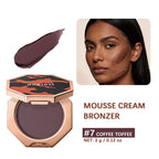 Cream Mousse Contour Bronzer for Seamless Sculpting