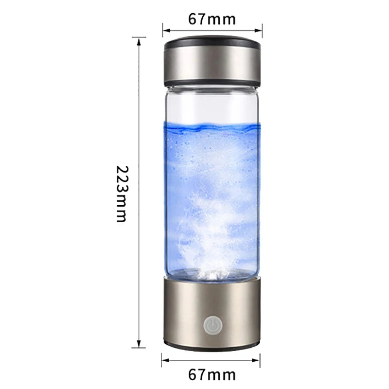 Portable Hydrogen Water Ionizer Bottle
