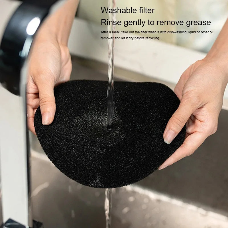 Portable Mini Desktop Range Hood for BBQ and Hot Pot