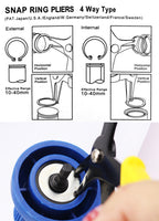 2-in-1 Dual Purpose Circlip Pliers for Automotive Repair