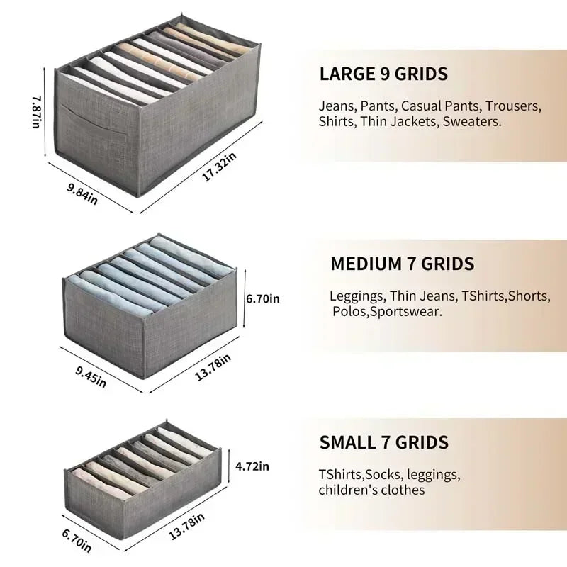 Foldable Mesh Closet Drawer Organizer for Clothing - 7
