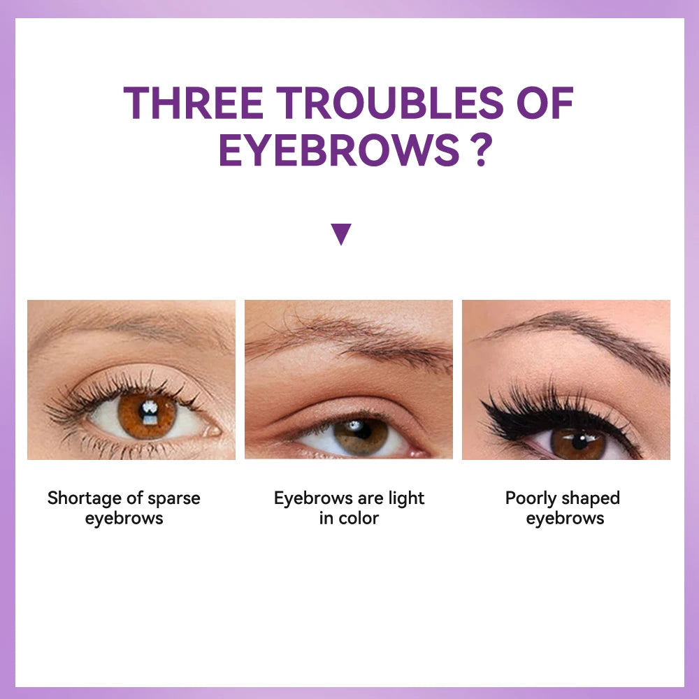 Long-Lasting Waterproof Peel-Off Eyebrow Tint Gel