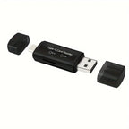 4-in-1 USB 3.0 and Type-C Memory Card Reader