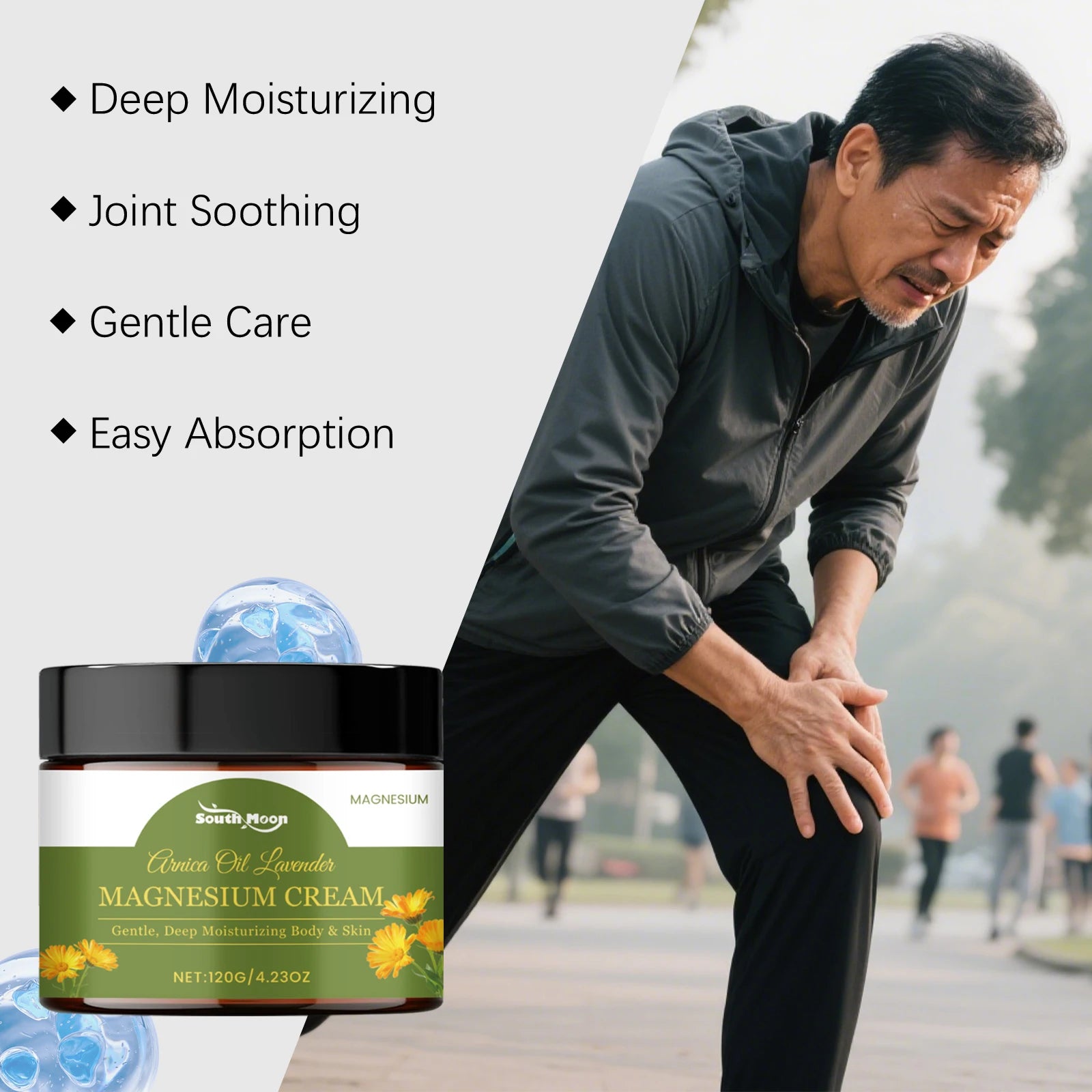 Magnesium Joint Relief Moisturizing Cream - 9