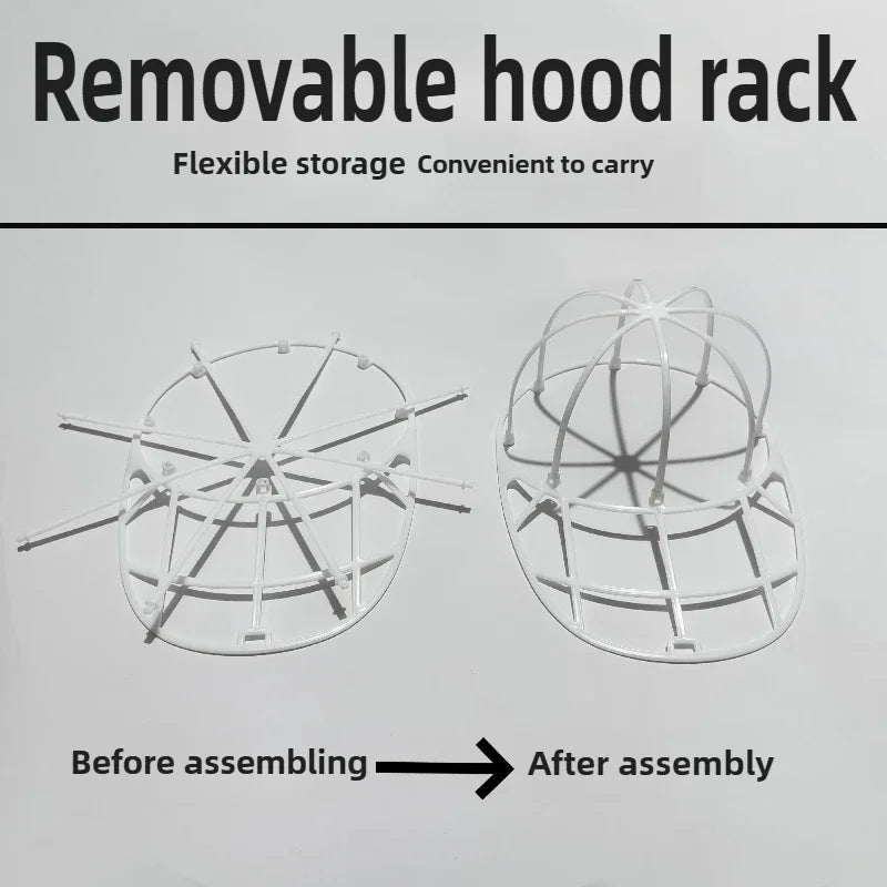 Portable Baseball Cap Washer and Shaper Cage