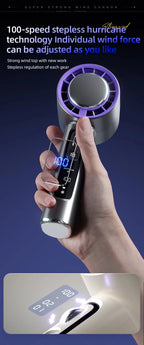 Portable Semiconductor Cooling Handheld Fan