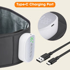 Heated Air Compression Back Massager Belt