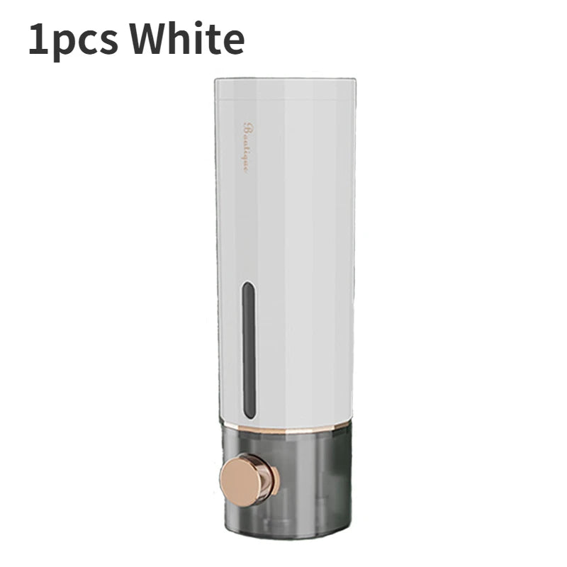 Wall-Mounted Manual Soap Dispenser for Bathroom