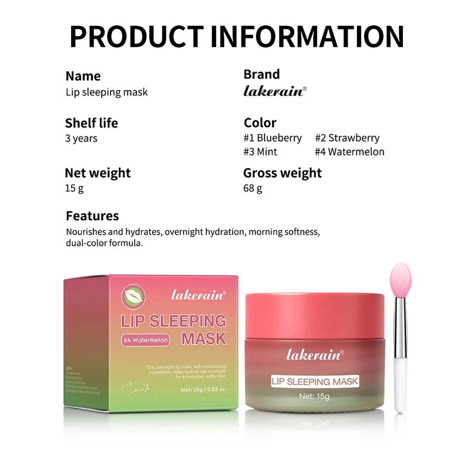 Hydrating Dual-Color Lip Sleeping Mask - 18