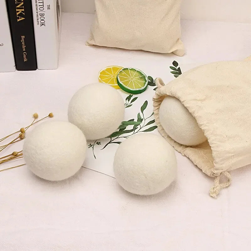 Reusable Natural Wool Laundry Dryer Balls