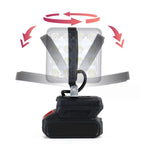 Portable LED Work Light for 18V Power Tool Batteries