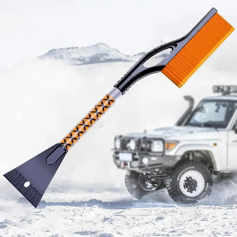 Extendable Car Snow Brush and Ice Scraper for Winter