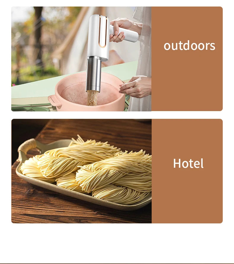 Portable Electric Cordless Noodle Maker - 34