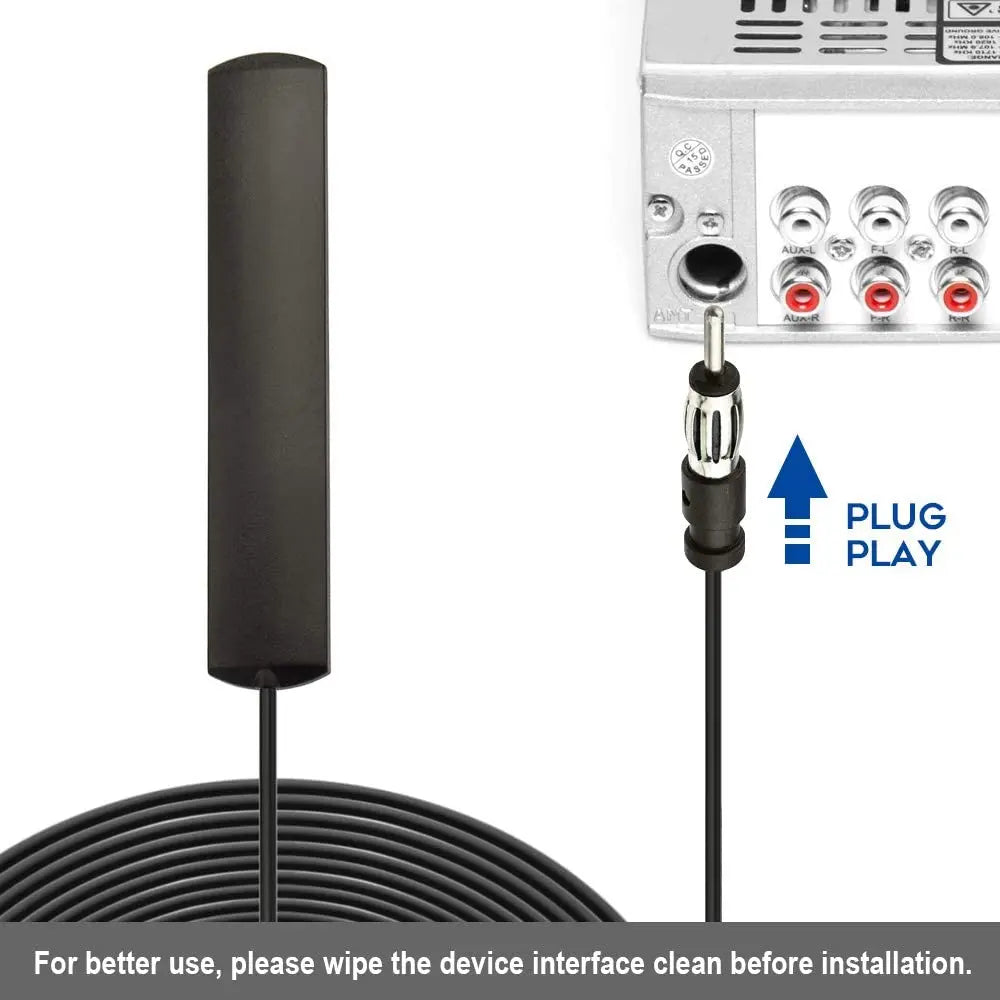 Universal Amplified Car Radio FM Antenna