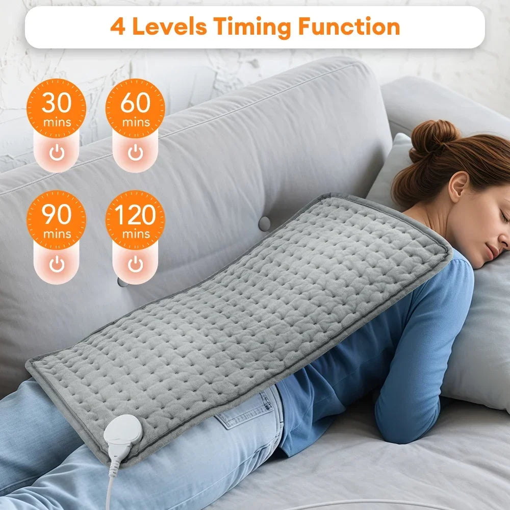 Electric Heating Pad for Back and Neck Pain Relief - 3