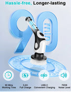 Multifunctional Electric Rotary Cleaning Brush
