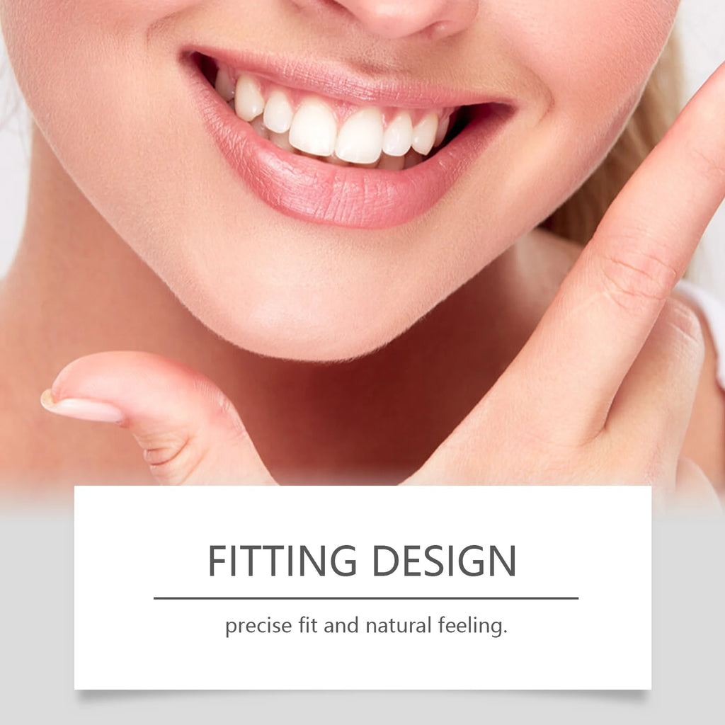 Temporary Silicone Cosmetic Denture Set for Smile Improvement