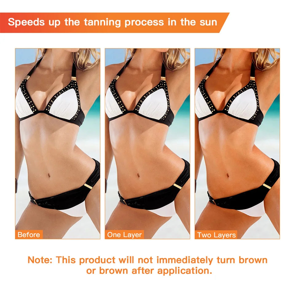 Intensive Sun Tanning Gel for Natural Sun-Kissed Glow