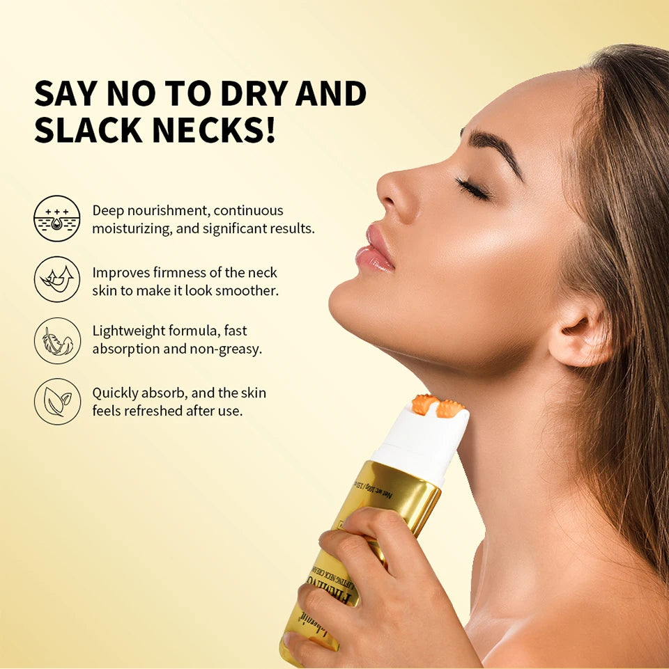 Firming Lifting Neck Cream with Integrated Massage Roller - 8