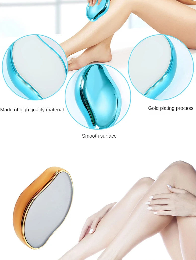 Painless Crystal Hair Eraser and Exfoliator Tool - 12