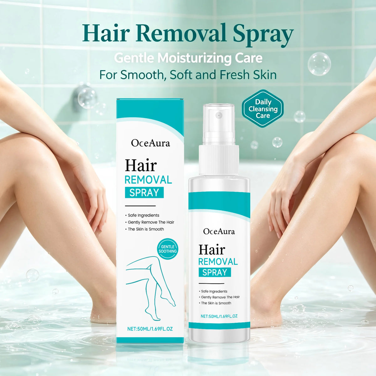 Painless Body Hair Removal Spray