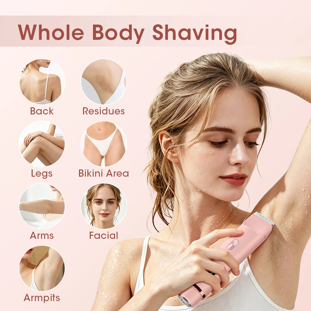 Waterproof Electric Shaver for Women