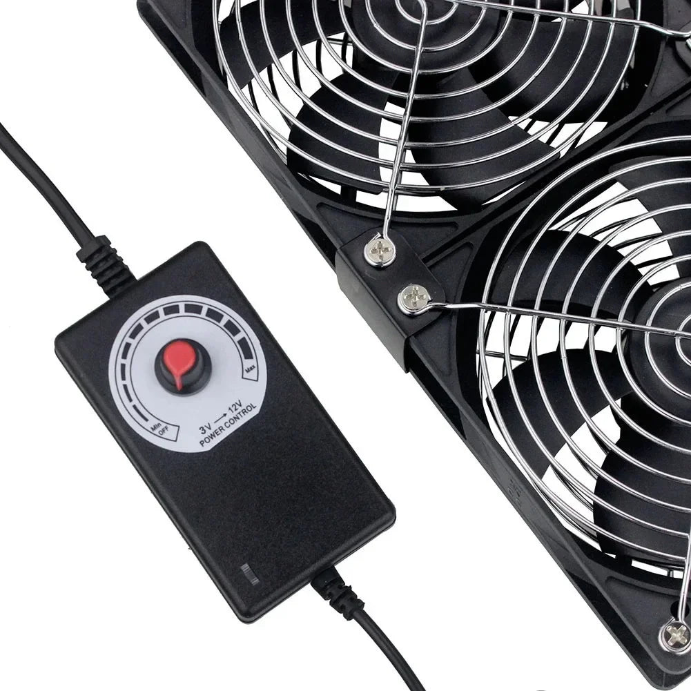 Multifunctional High-Speed Cooling Fan with Adjustable Speed Control
