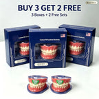 Adjustable Silicone Denture Set for Natural Smile