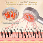 Electric Scalp Massager and Hair Serum Applicator Comb