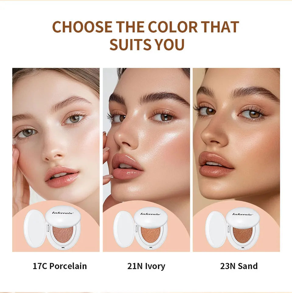 Semi-Matte Long-Lasting Cushion Foundation for Flawless Coverage