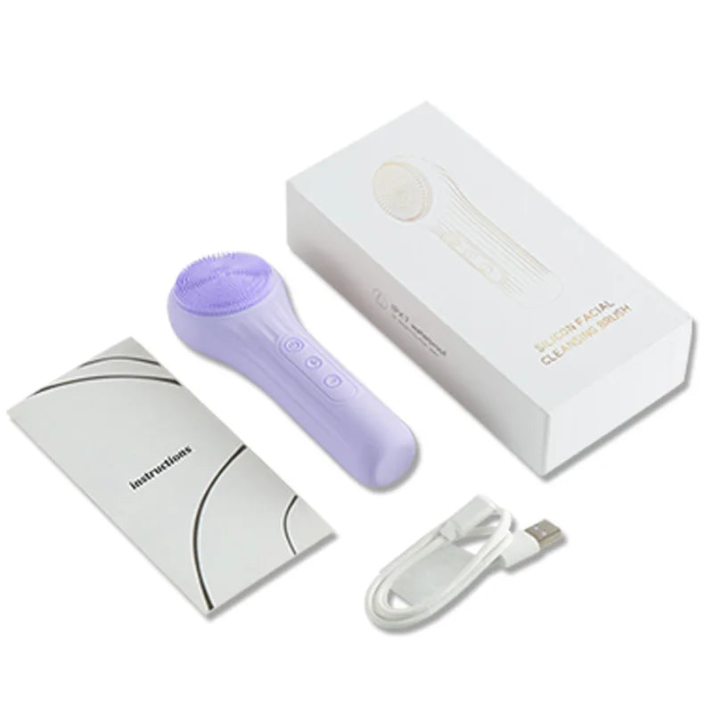 Electric Sonic Facial Cleansing and Exfoliating Brush