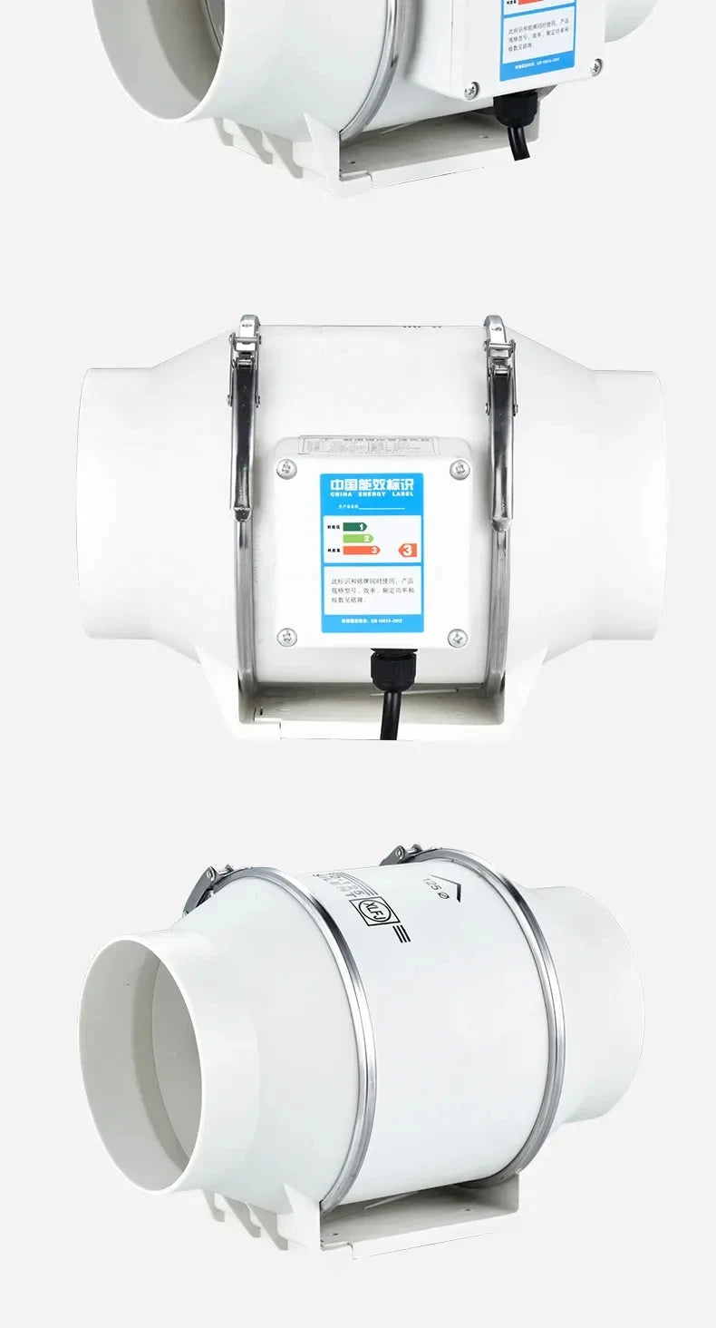 Inline Duct Ventilation Exhaust Fan for Home and Office