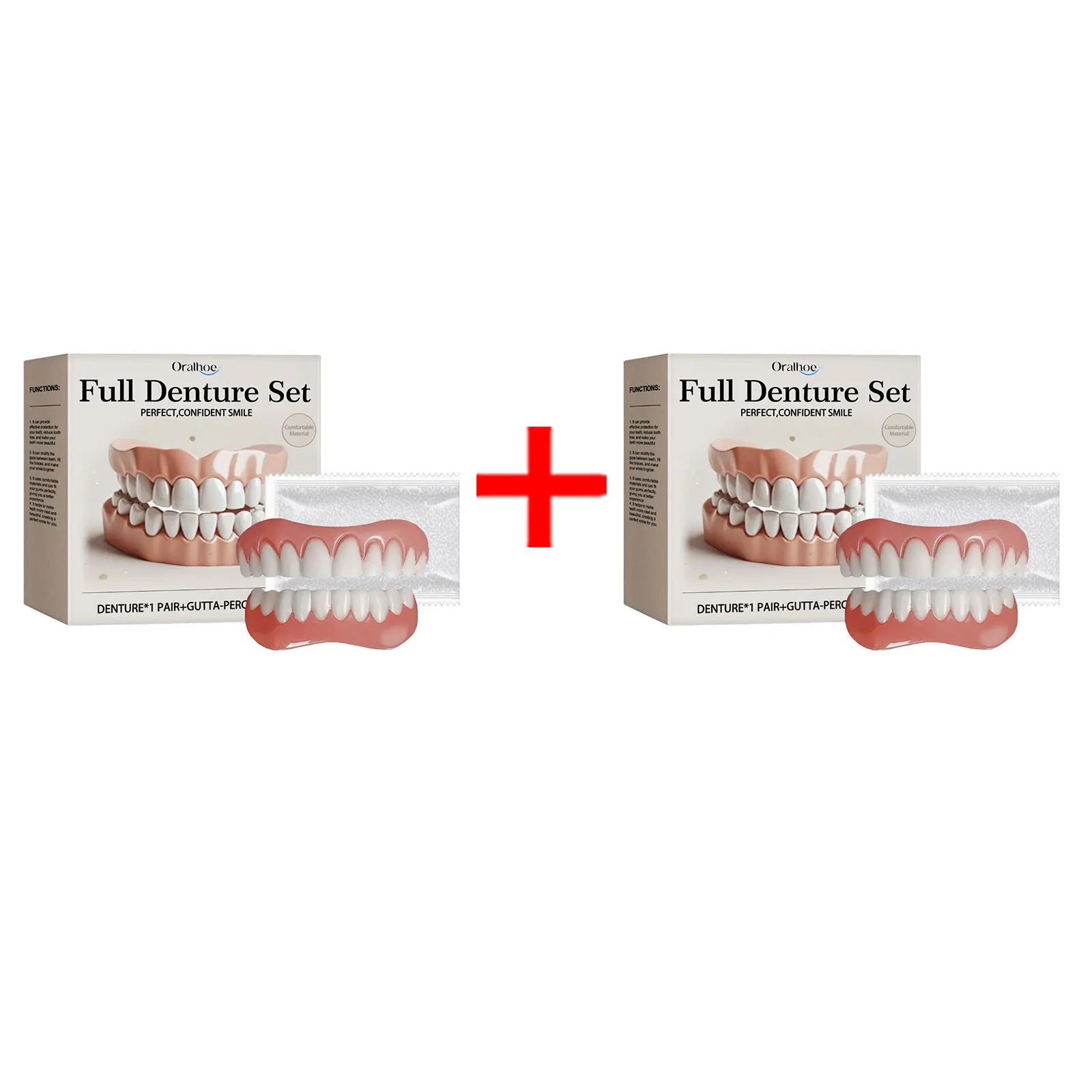 Temporary Silicone Denture Set for Instant Smile Restoration - 7