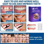 Flexible Silicone Denture Set for Instant Natural Smile
