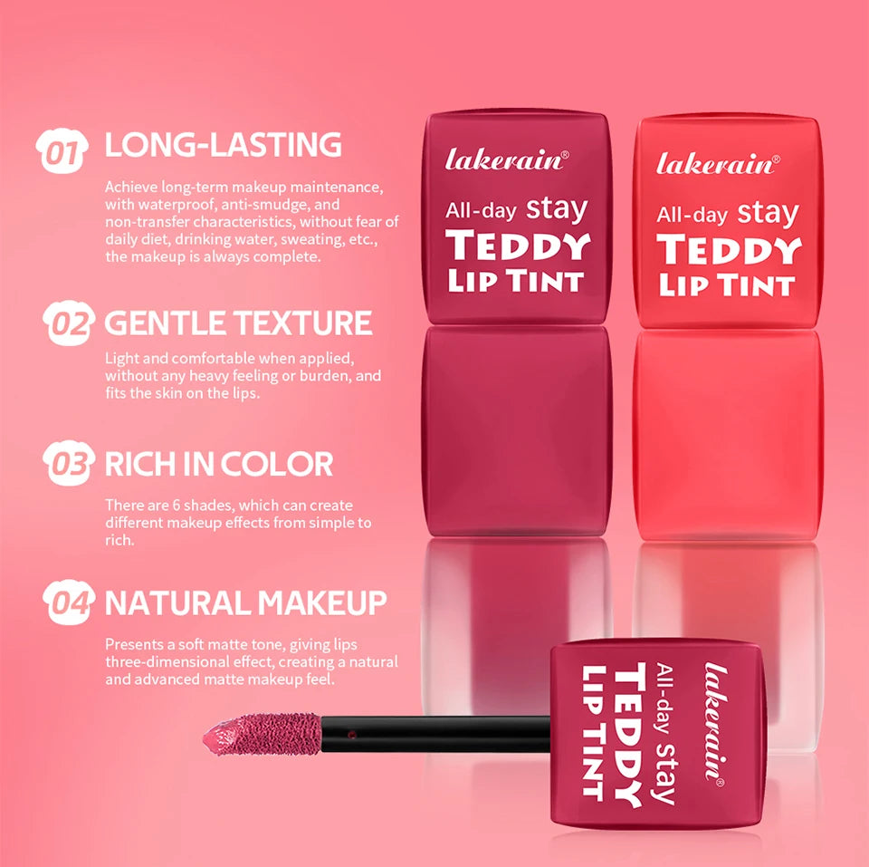 Long-Lasting Waterproof Matte Lip Tint