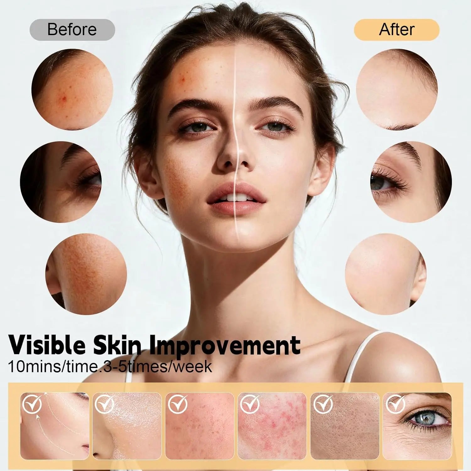 7-Color LED Light Therapy Facial Mask for Skin Rejuvenation - 3