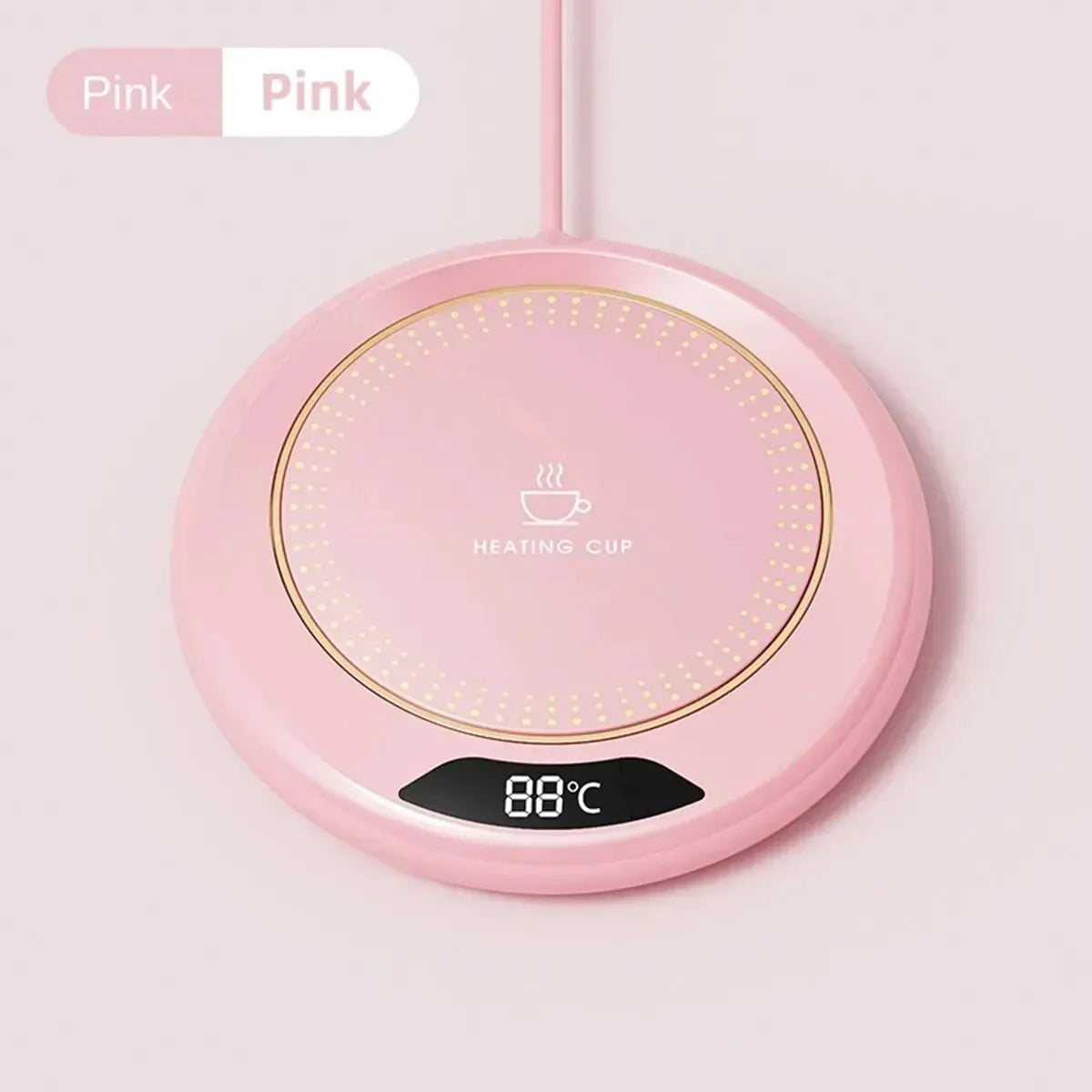 USB Beverage Warmer with 3-Level Temperature Control