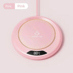 USB Thermostatic Desk Mug Warmer with 3-Speed Temperature Control